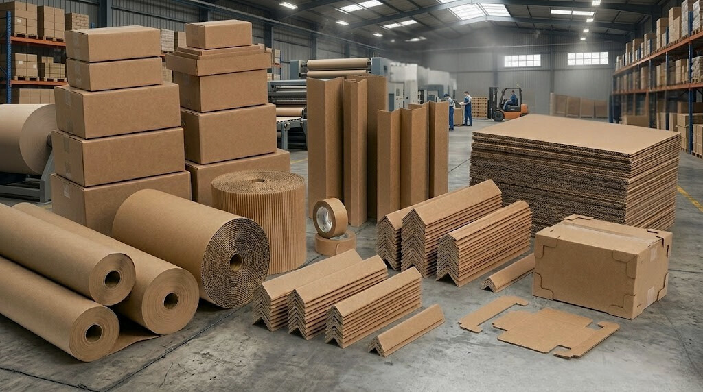 Cartón corrugado para embalaje industrial y ecommerce en México — Hanker