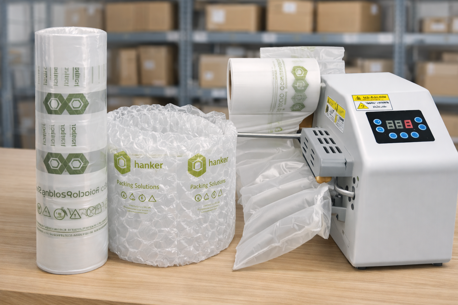 Máquina infladora Hanker